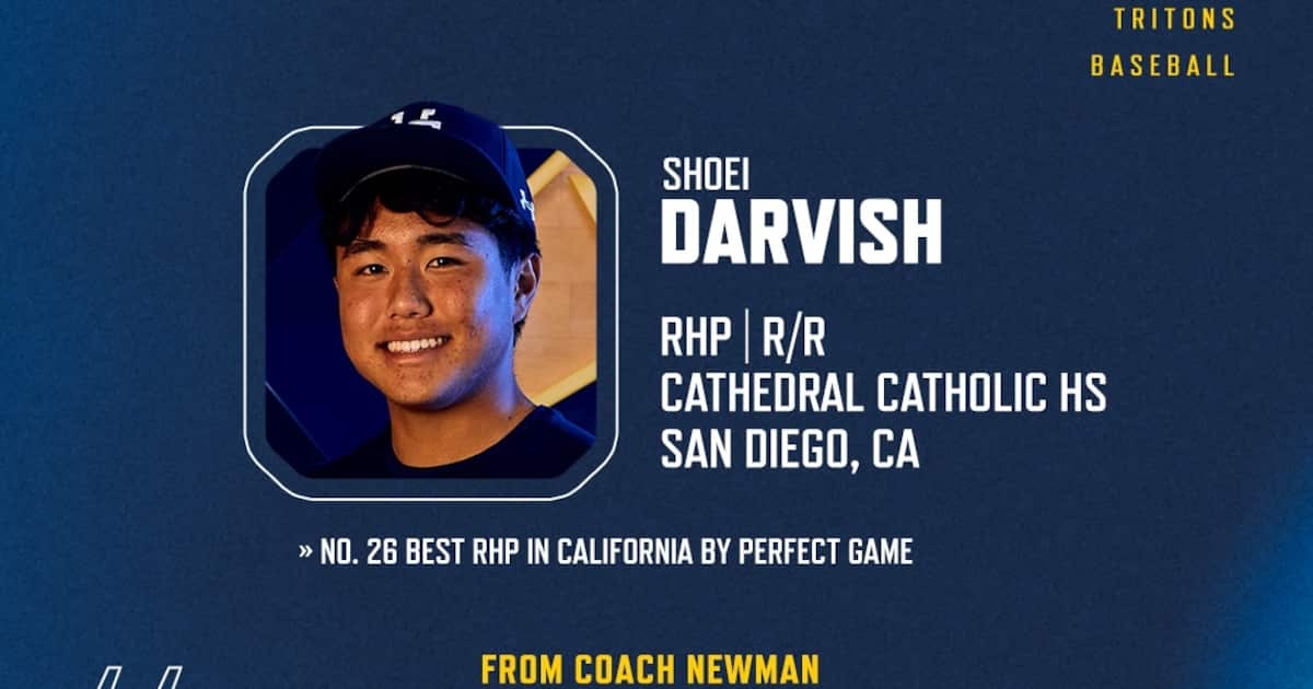 ダルビッシュ有の息子がカリフォルニア大サンディエゴ校へ加入　最速146キロ右腕 - サンスポ