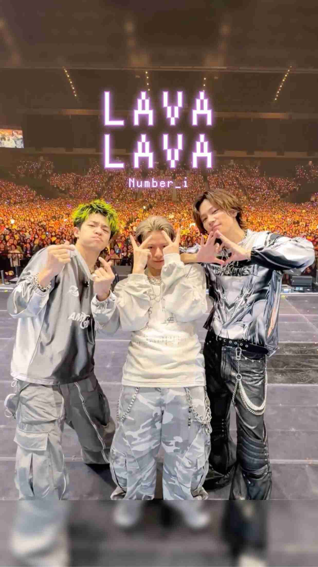 Number_i新曲「LAVALAVA」ダンス動画がわずか5日間で1,000万回再生を突破！音源もトレンド3位の快挙を達成（THE FIRST TIMES） - Yahoo!ニュース