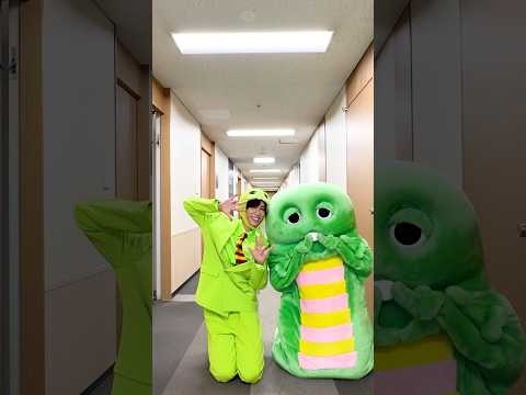 ガチャピンが2人？#カリスマックス #SnowMan#ガチャピン #阿部亮平 @ガチャピンちゃんねる公式