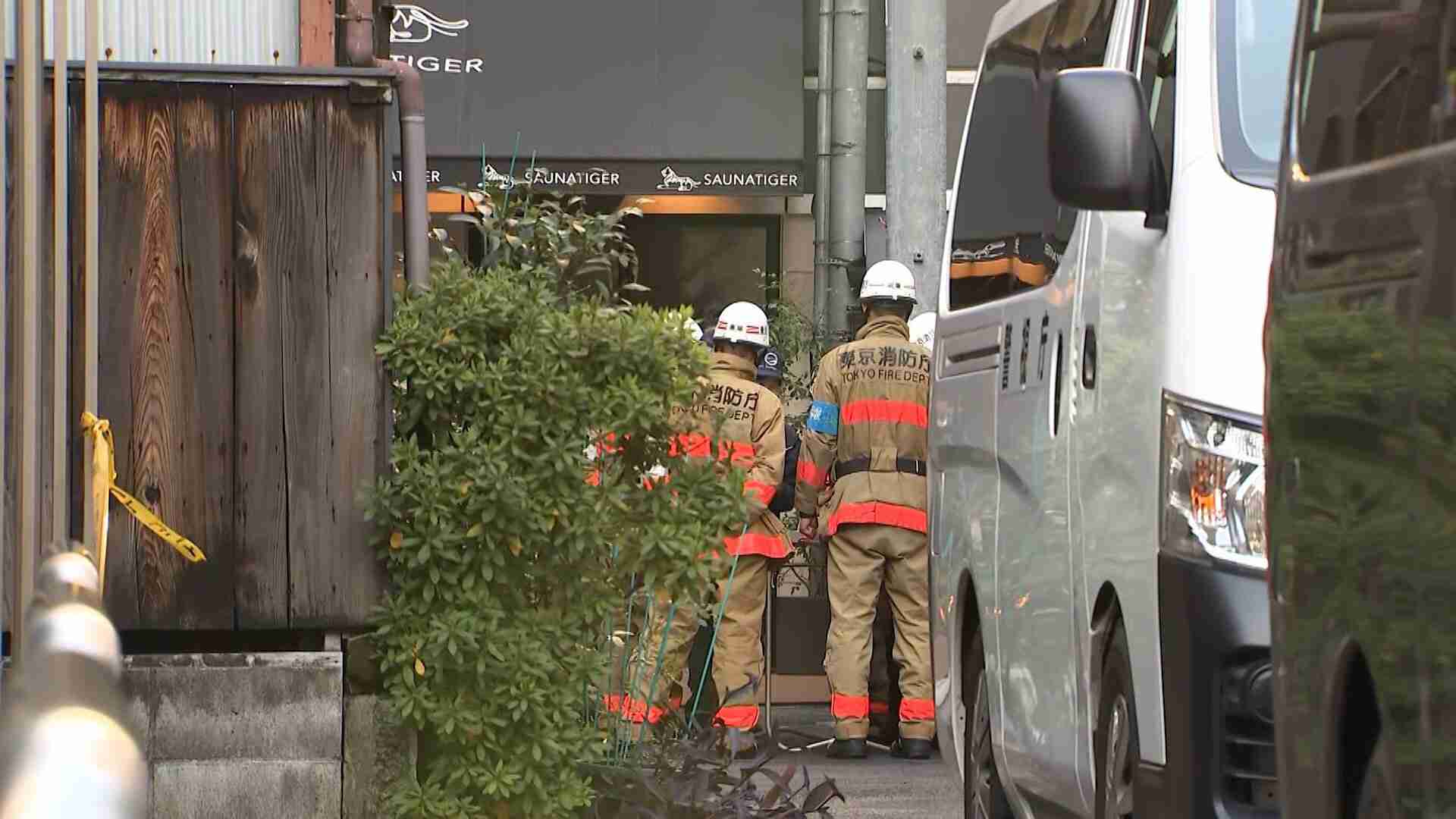 30代男女2人が裸で倒れているのを発見…意識不明の重体　東京・赤坂のプライベートサウナで火事（FNNプライムオンライン（フジテレビ系）） - Yahoo!ニュース