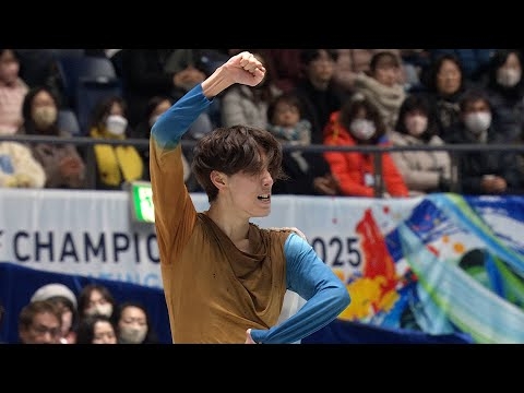 【2025全日本フィギュア】男子ショートプログラム 8位 三宅星南 選手＜ノーカット＞