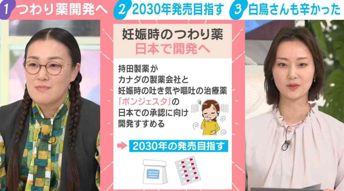 “つわり薬”日本でも開発へ…妊娠時の吐き気や嘔吐の治療薬「ボンジェスタ」産婦人科医が見解「すべての人が楽になる特効薬ではないが選択肢が増えることに期待」 | 国内 | ABEMA TIMES | アベマタイムズ