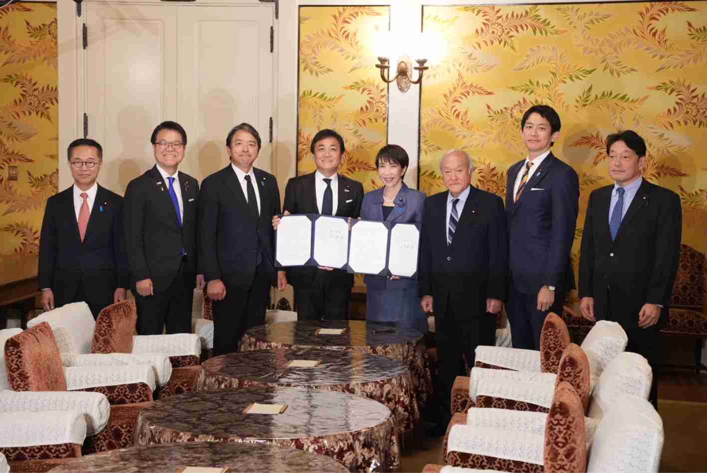 【「年収の壁」178万円に引き上げで合意】玉木代表が高市自民党総裁と会談 | 新・国民民主党 - つくろう、新しい答え。