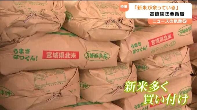 「米はあるのに、なぜ高い?」業者の倉庫に眠る新米 品薄への恐怖が招いた“集荷競争”が「高止まり続く要因に」