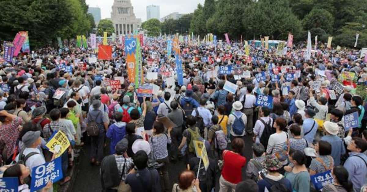 【安保法制】国会前集会発言集（１）「安倍は人間じゃない。たたき斬ってやる」山口二郎法政大教授（2/2ページ） - 産経ニュース