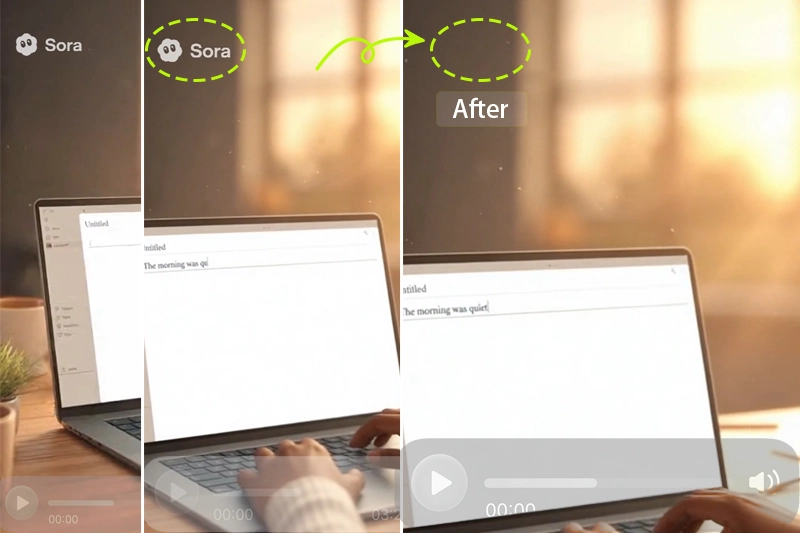 Sora ウォーターマーク除去