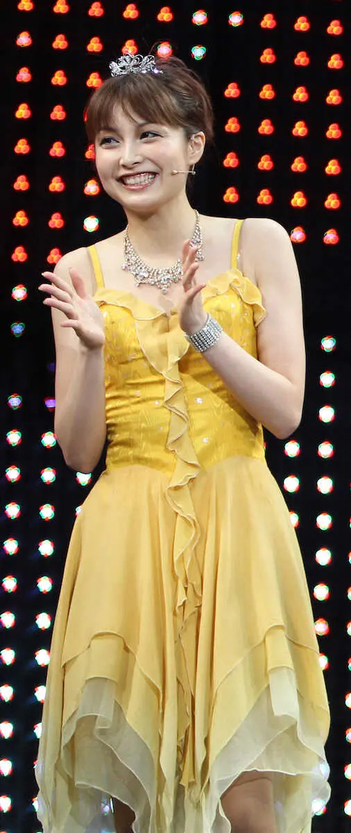 上演700回を達成した際の舞台「Endless　SHOCK」での佐藤めぐみ（2010年3月21日撮影） - スポニチ Sponichi Annex 芸能