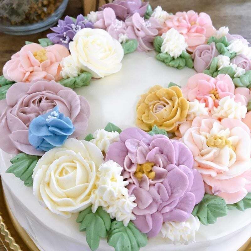 バタークリームのケーキが好きな人