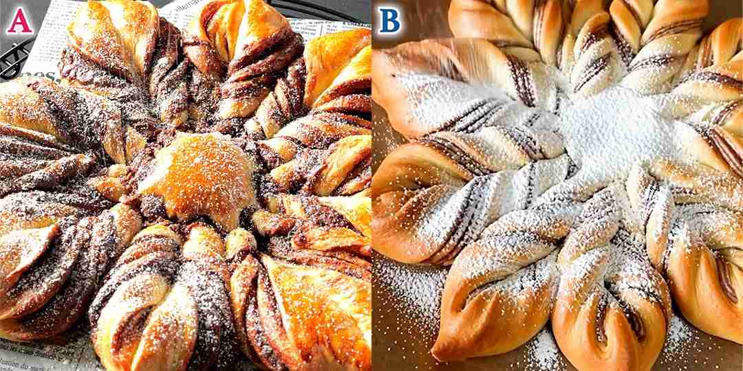 【AIの完璧料理に勝てる？】どっちがAI？当ててみて！雪の結晶パン再現してみた