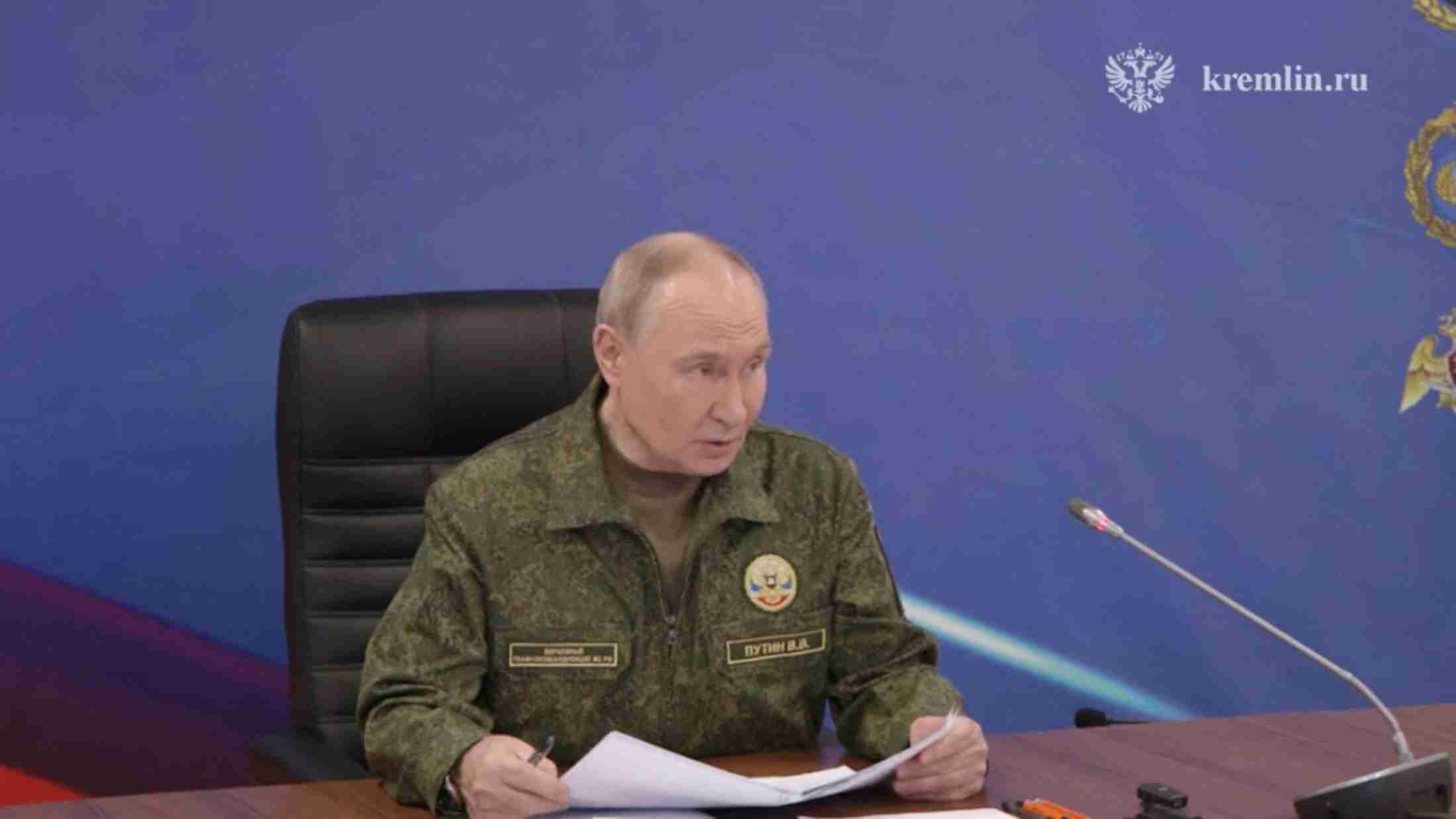 和平望まないなら特別作戦の目標追求、プーチン氏がウクライナに警告（ロイター） - Yahoo!ニュース
