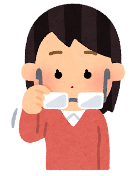 【メガネユーザーの皆様】メガネ跡【どうしてますか】