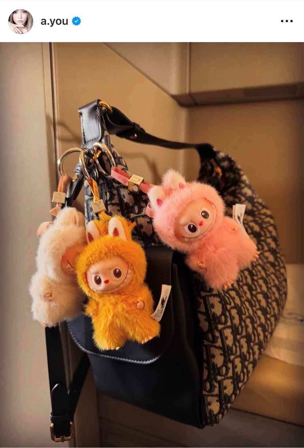 カバンにぬいぐるみ付けてますか？