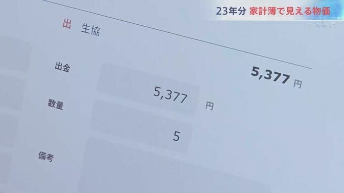 「おかずは5品から3品、2品に」家計簿から見える物価高騰　8.9兆円の対策に専門家が警告「100％違う」