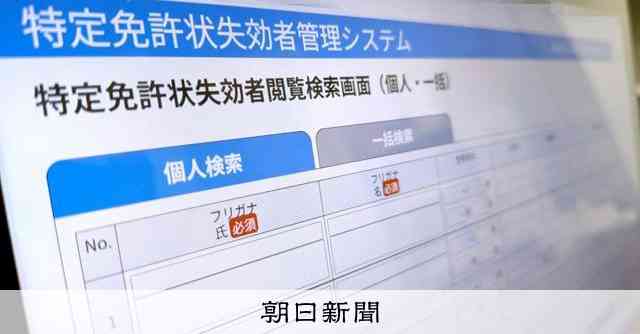 教員採用時に7割データベース未活用　教員による性暴力防止法に違反：朝日新聞