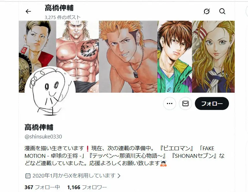 【記事全文】漫画家・高橋伸輔氏　9月に心肺停止で緊急搬送されていた　家族が報告「植物状態と診断されました」 - スポニチ Sponichi Annex 芸能