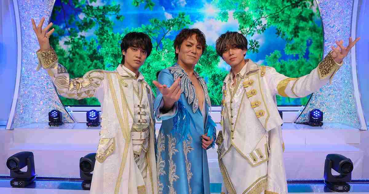 50TAこと狩野英孝がKing & Princeに楽曲提供　3人で「MステSUPER LIVE」出演、初パフォーマンス - お笑いナタリー