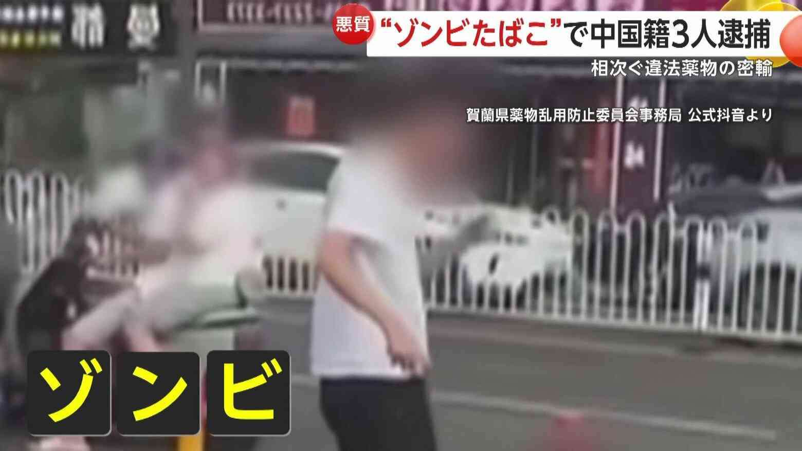“ゾンビたばこ”で中国籍の男3人逮捕…“パラサイト密輸”末端価格5億円のコカイン摘発　「形態は巧妙化」相次ぐ違法薬物密輸