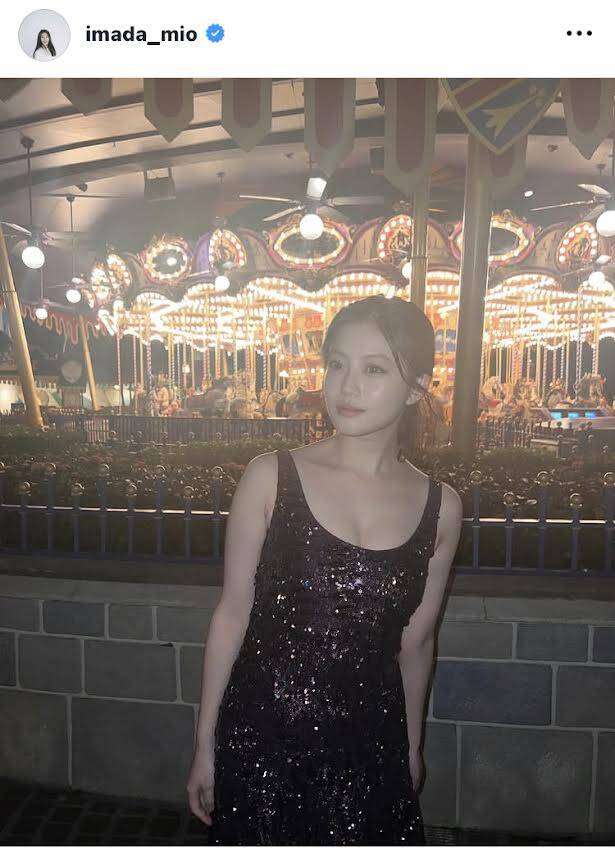 「セクシーすぎる」今田美桜、デコルテ全開！キラキラドレス姿が「天使」「あかん」「リアルプリンセス」