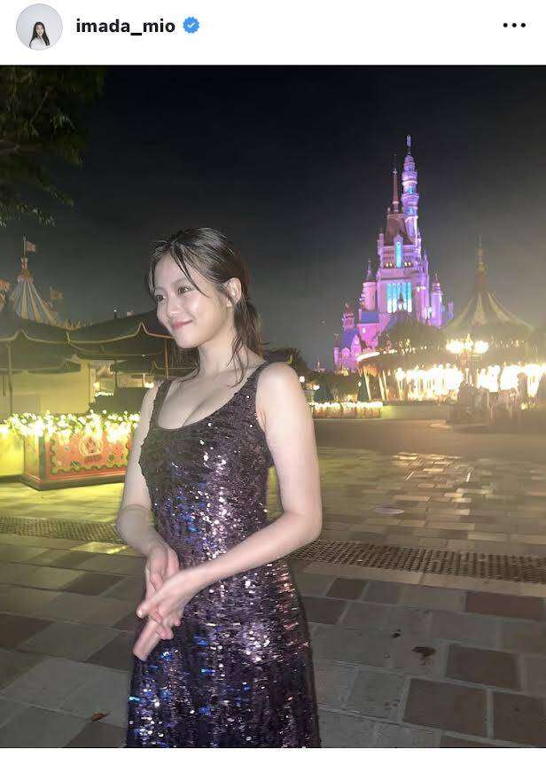 「セクシーすぎる」今田美桜、デコルテ全開！キラキラドレス姿が「天使」「あかん」「リアルプリンセス」