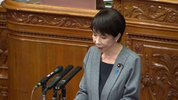 高市首相、台湾への立場に「一切の変更ない」　国会答弁に自民・麻生副総裁「中国から色々言われるぐらいがちょうどいい」