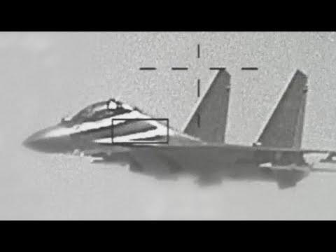 台湾が映像と写真公開　軍事演習で接近してきた中国軍などの航空機と艦船