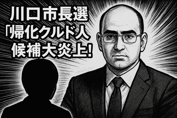 川口市長選にクルド人帰化候補が名乗りで大炎上！「外国人に政治は任せられない」街が震えた衝撃の分断 - coki (公器）