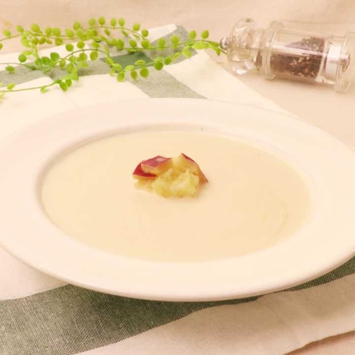 牛乳とコンソメで味が決まる！基本のさつまいものポタージュのレシピ | デリッシュキッチン