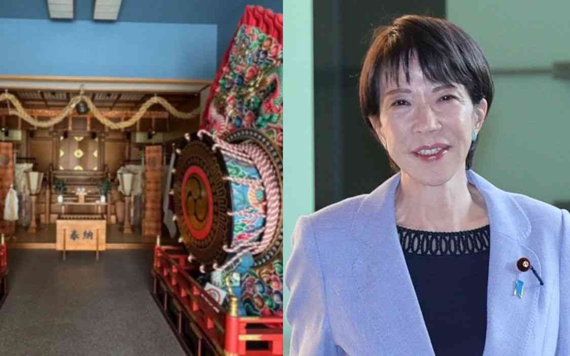 【高市早苗首相に4000万円寄附】謎の神殿、さなえまんじゅう、右翼の影…この宗教団体は何者なのか | 文春オンライン