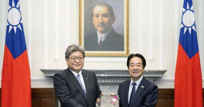 台湾総統と自民・萩生田氏が会談　協力強化一致、中国は訪問に抗議 | NEWSjp