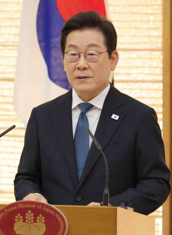 韓国大統領、関西空港に到着　5カ月ぶり訪日、高市政権では初（毎日新聞） - Yahoo!ニュース