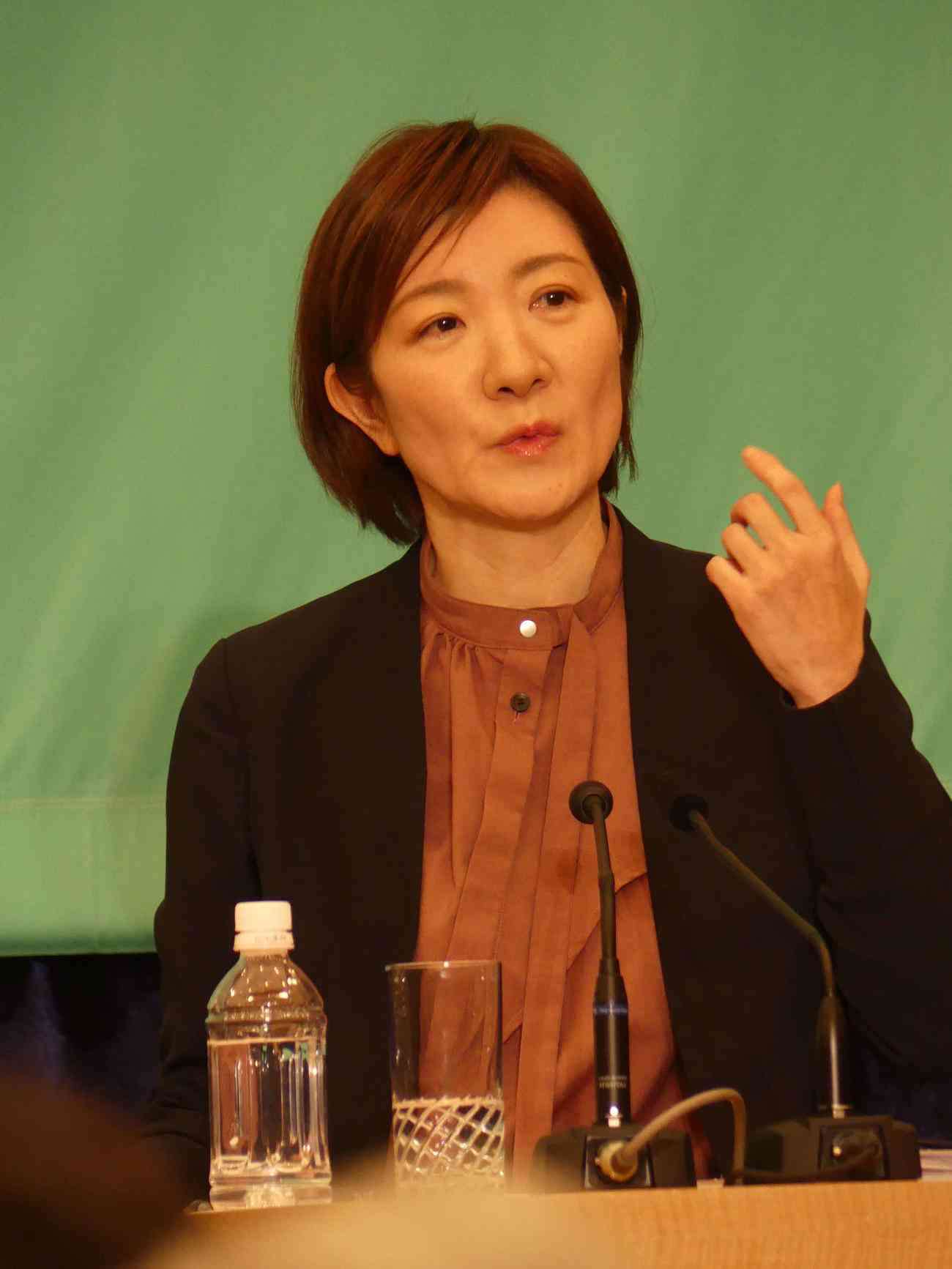 れいわ大石晃子氏に「ルールを守って」日本記者クラブ党首討論の冒頭発言で持ち時間超え主張