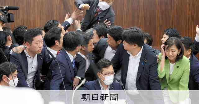 れいわ・山本太郎氏の懲罰、見送りの見通し　参院法務委で飛びかかる [れいわ新選組]：朝日新聞