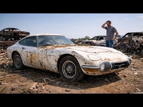 ASMR Car Restoration Full Rebuild of Toyota 2000GT 1967 from Abandoned Condition to Looking New