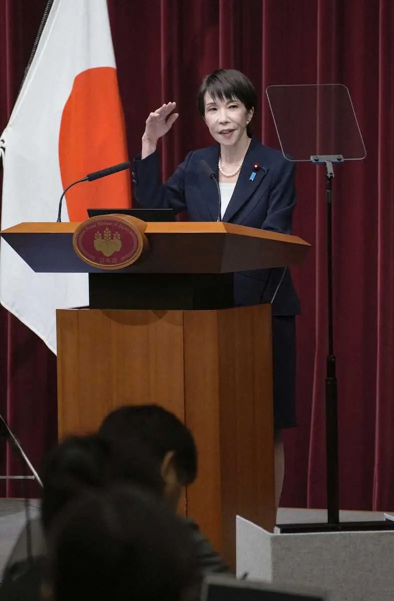 高市首相　「働いて働いて…」再び　SNS賛否「かっけーな」「働いてから解散総選挙すれば」 - スポニチ Sponichi Annex 社会