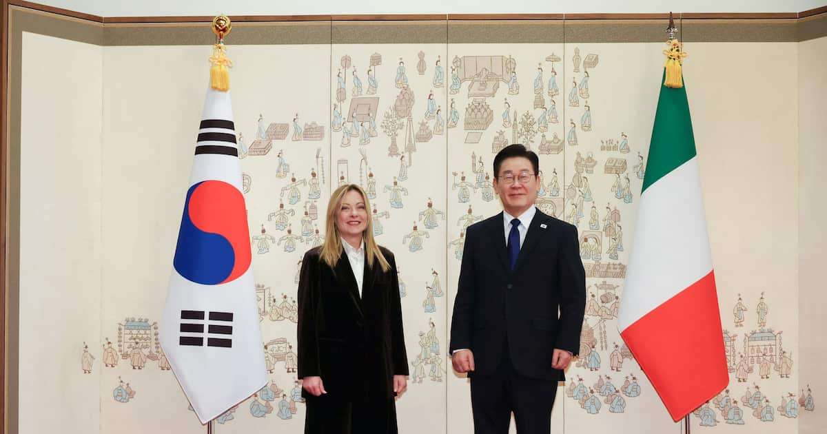 「娘がK－POPファン」メローニ伊首相が韓国・李大統領と会談　先端産業で協力強化へ - 産経ニュース