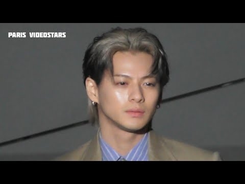 Sho Hirano arrival at show Louis Vuitton Paris 20 january 2026 Fashion Week 