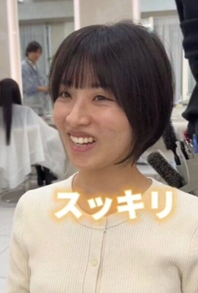 「幼く見られがち」悩む女性が“5年ぶりのショート”で大変身　「ご主人もビックリですね」「めちゃ似合う」の声