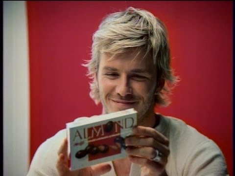David Beckham 明治チョコレート