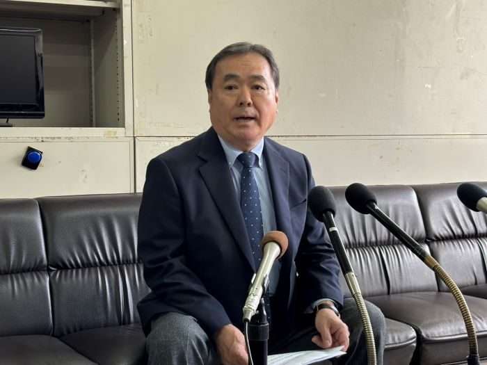 【速報】社民離党の新垣邦男氏、中道に参加表明　衆院沖縄2区