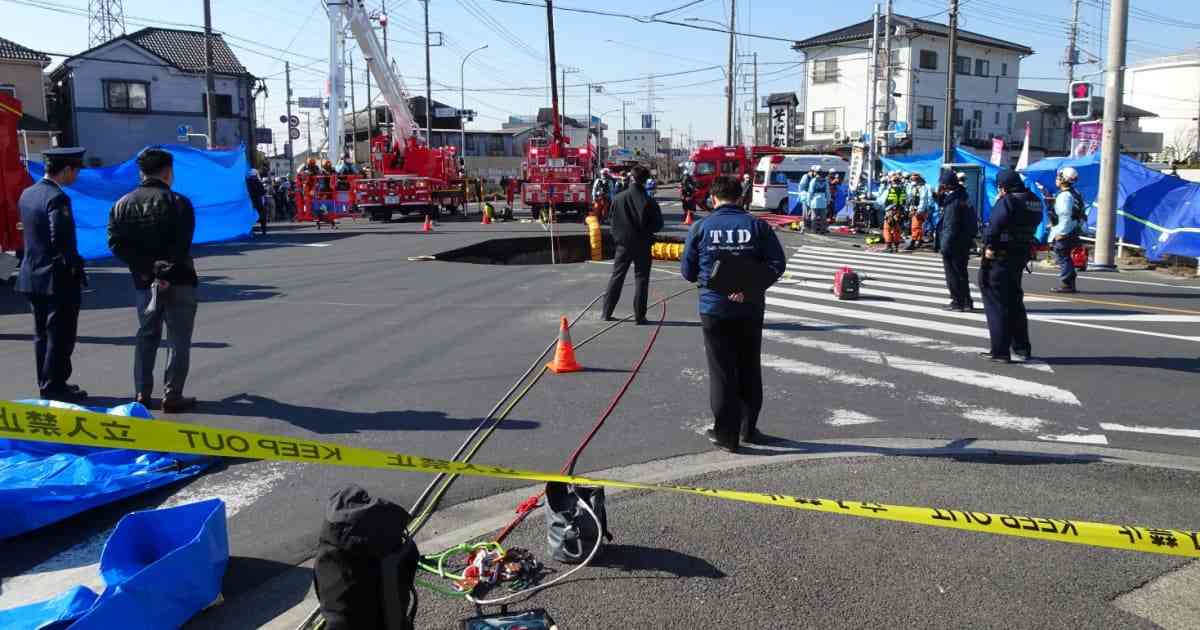 【八潮道路陥没事故】次々に起きた想定外の事態で救助活動は長期化…初動の判断は正しかったのか | FRIDAYデジタル