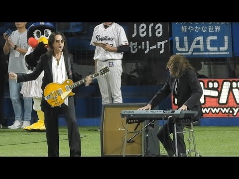 【青木引退試合】GLAY・TAKUROさん、川村ケンさんによる国歌演奏 2024.10.2