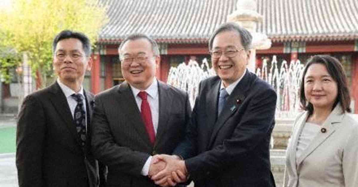 公明・斉藤代表が訪中　トランプ関税巡り共産党幹部と意見交換 | 毎日新聞