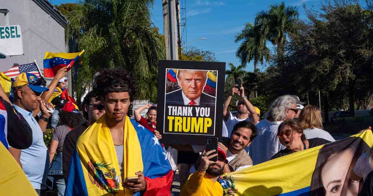 「ありがとうトランプ」米国歌斉唱も　歓喜の在外ベネズエラ人、800万人脱出も帰還願う - 産経ニュース
