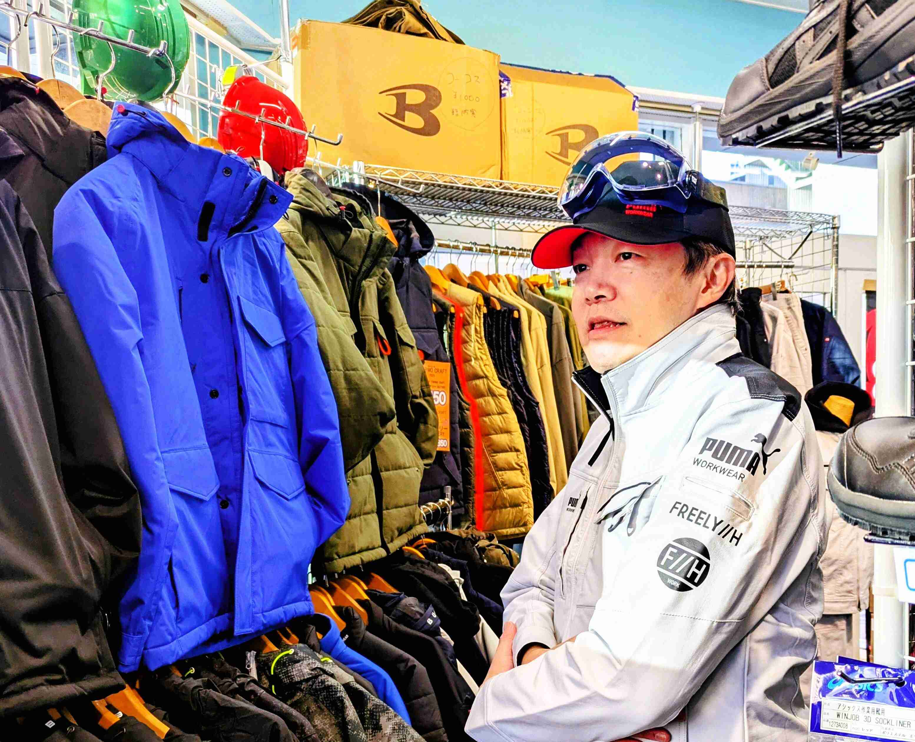 現場の「作業着」が一般客に人気　高機能でお手頃、デザインも向上