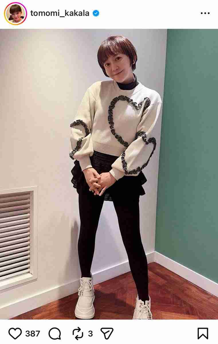 華原朋美　51歳「切っちゃったっ」ベリーショートに劇的イメチェン　1児の母「髪巻く時間ない」