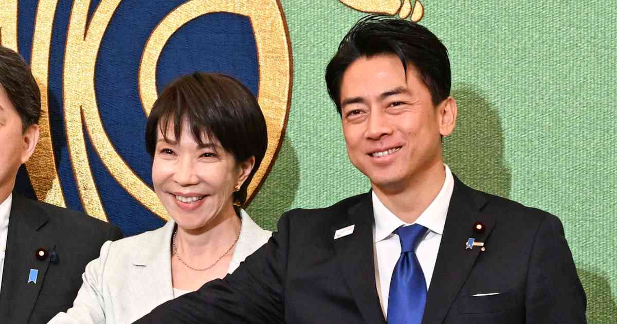 小泉進次郎氏を防衛相に起用意向　自民党・高市総裁、首相指名なら - 日本経済新聞