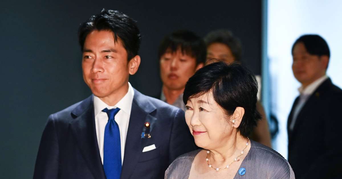 小泉進次郎氏「国と東京で緊密連携」　小池百合子都知事と一緒に視察 - 日本経済新聞