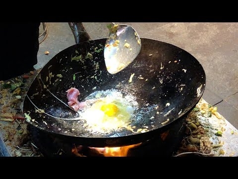 ずっと見てられるプロの鍋振り職人 職人技 中国屋台 本場炒麺　チャーハン　[飯テロ公式]