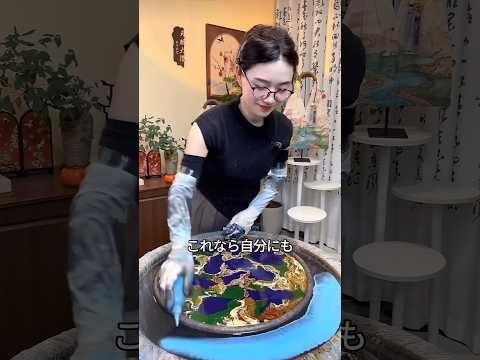 天才の技？偶然の美？水の上のアート