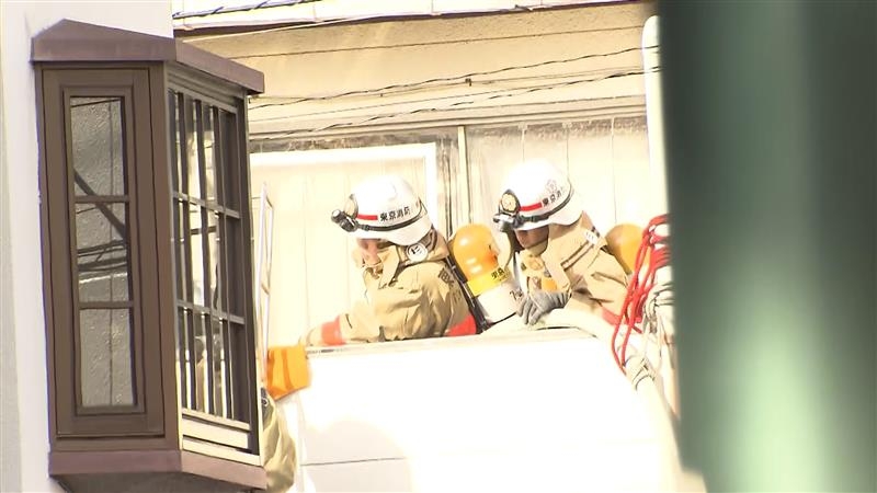 【速報】強制執行官ら2人刺され1人重体1人けが…部屋の立ち退き要請中　40代とみられる男を現行犯逮捕　現場で爆発も　東京・杉並区（FNNプライムオンライン（フジテレビ系）） - Yahoo!ニュース